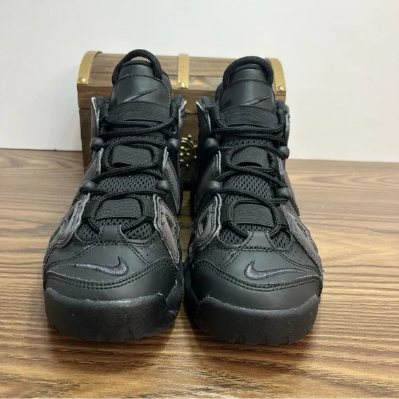 Nike Air More Uptempo GS Size 4.5Y Women’s 6 'Reflective' Sneakers 922845-001 - Picture 5 of 12